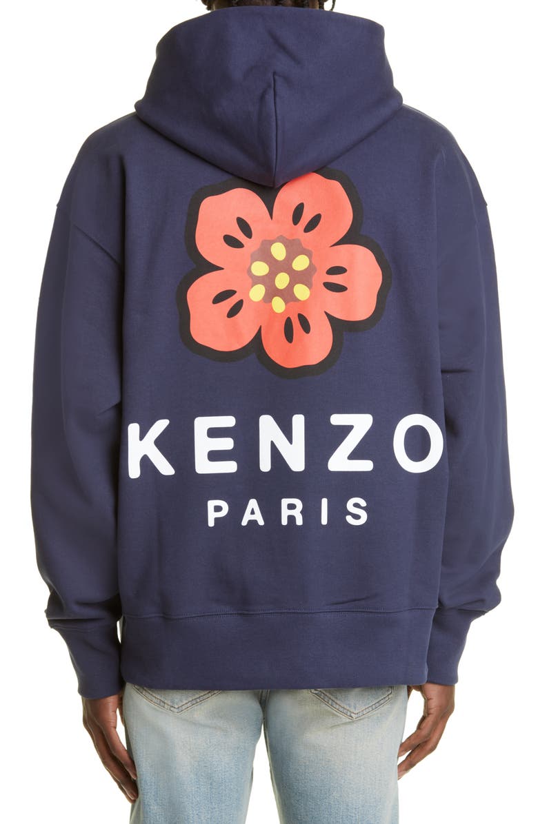 KENZO Boke Flower Oversize Graphic Hoodie | Nordstrom