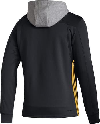 adidas Men s adidas Black Boston Bruins Skate Lace AEROREADY