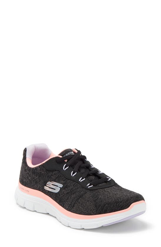 Skechers Flex Appeal 4.0 Fresh Move Sneaker In Black