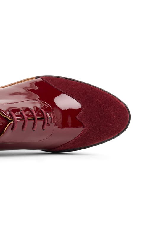 Shop The Office Of Angela Scott Mr. Evans Oxford In Ruby