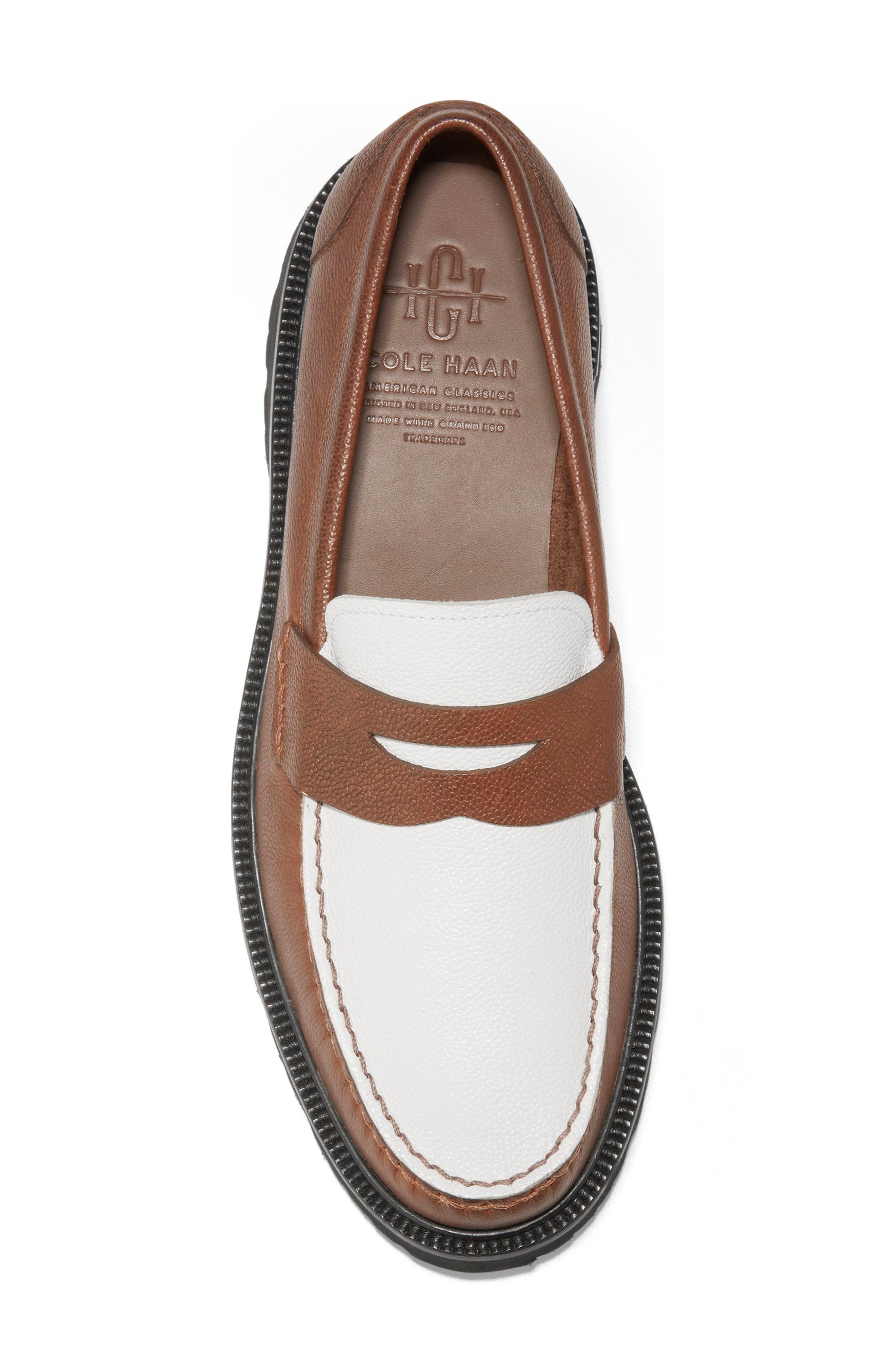Mocasines Cole Haan Para Hombre Cole Haan Men's Hampton Penny Loafer - Classic Leather Casual Shoes Quiet Suitcase Wheels