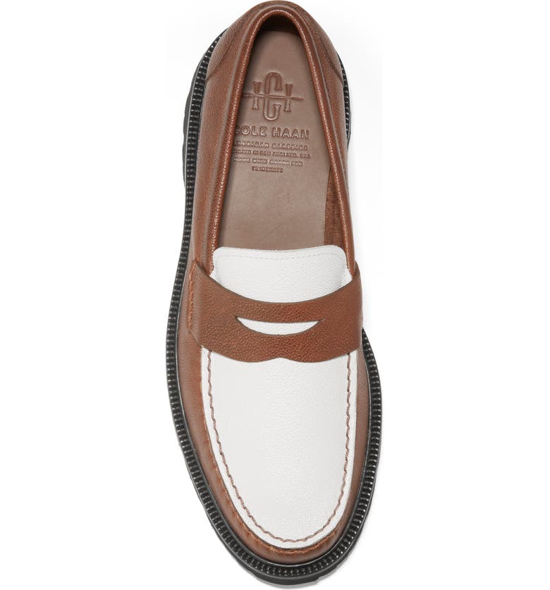 Mocasines Cole Haan Para Hombre Cole Haan Men's Hampton Penny Loafer - Classic Leather Casual Shoes Quiet Suitcase Wheels