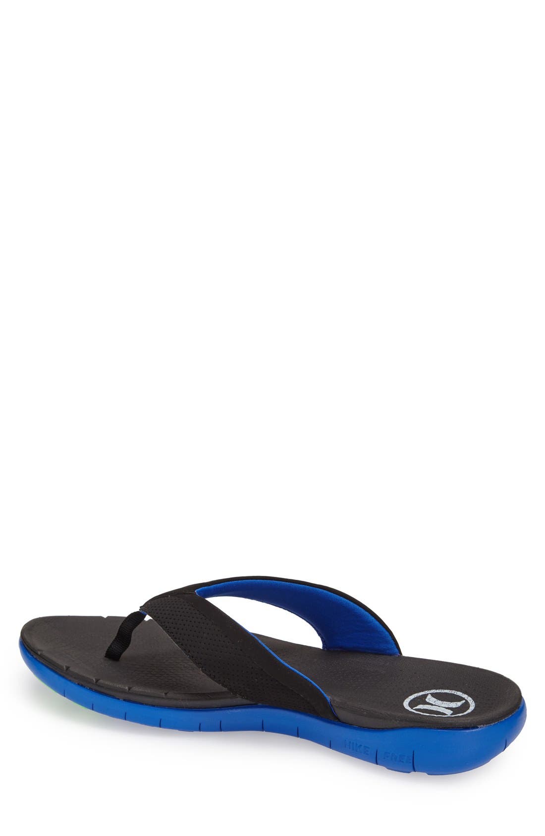 hurley men's phantom free motion flip flop