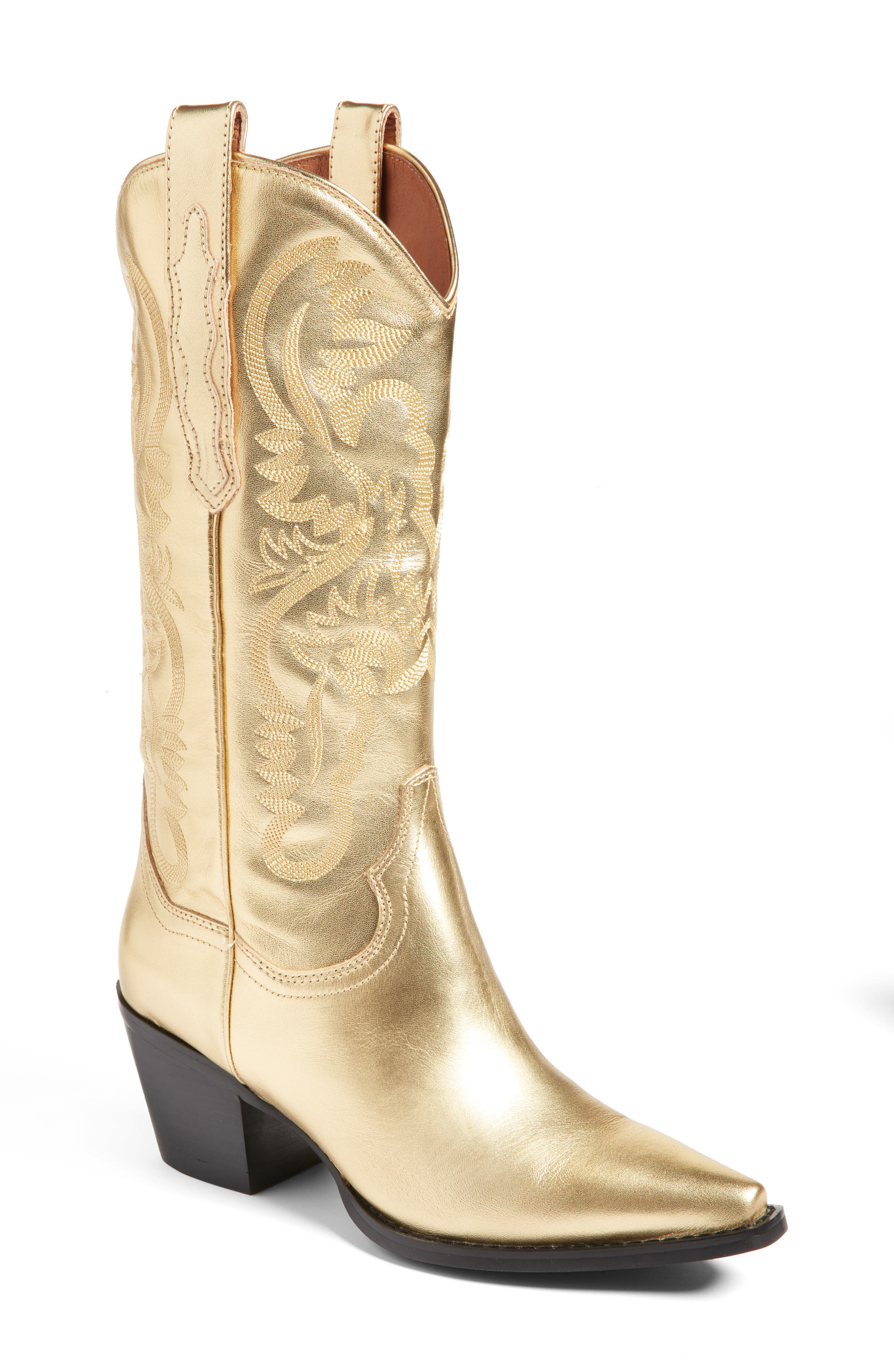 nordstrom gold boots