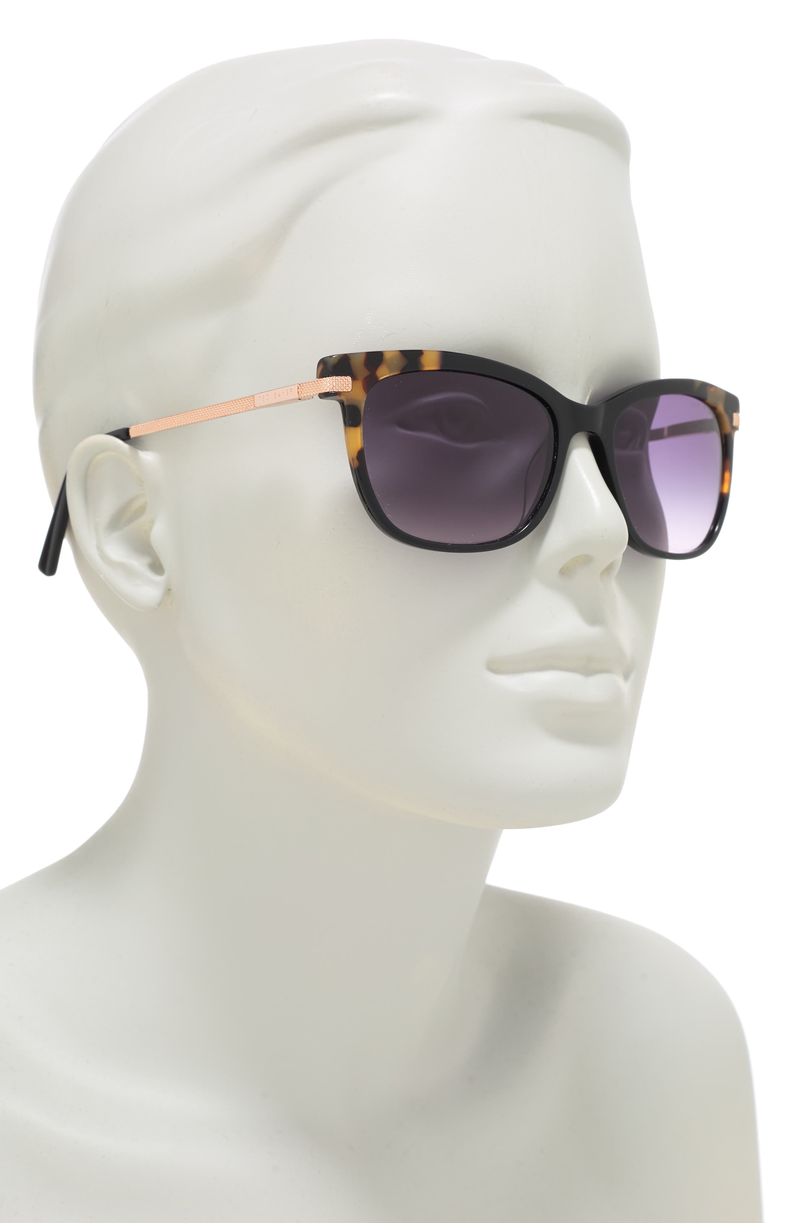 ted baker london 56mm acetate square sunglasses