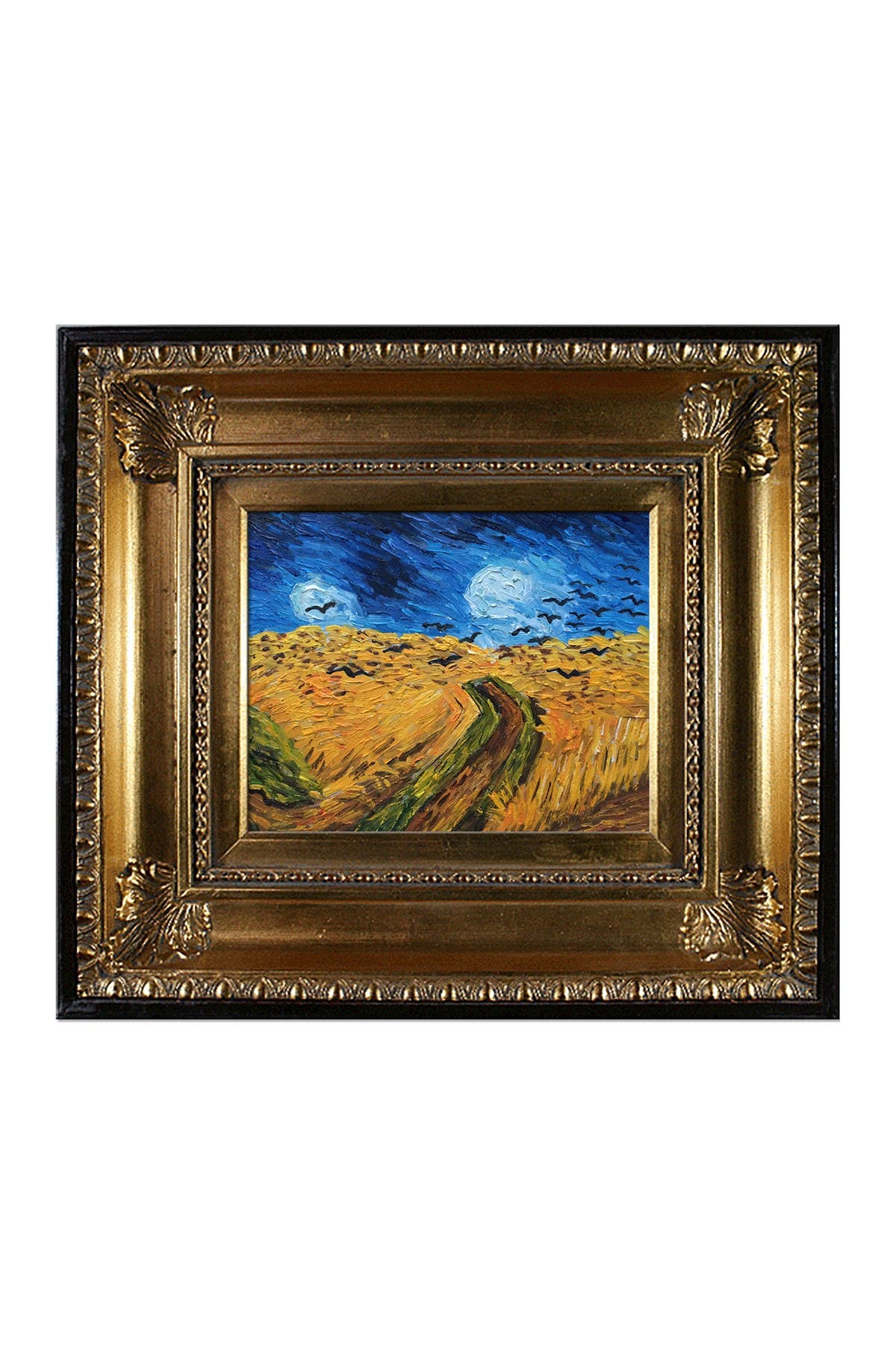 Wheat Field with Crows Hand Painted Jacket