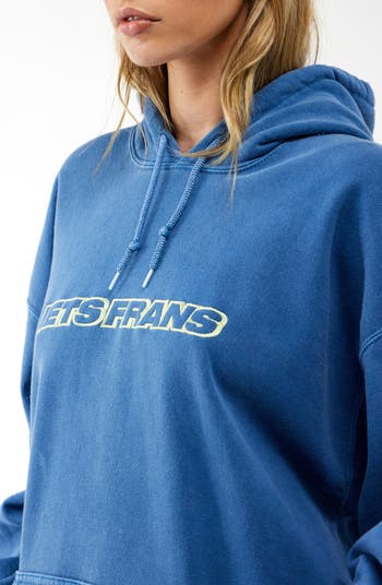 Iets Frans Embroidered Logo Cotton Blend Hoodie Nordstrom