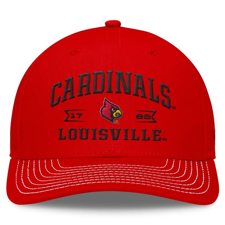 Shop Top Of The World Red Louisville Cardinals Carson Trucker Adjustable Hat