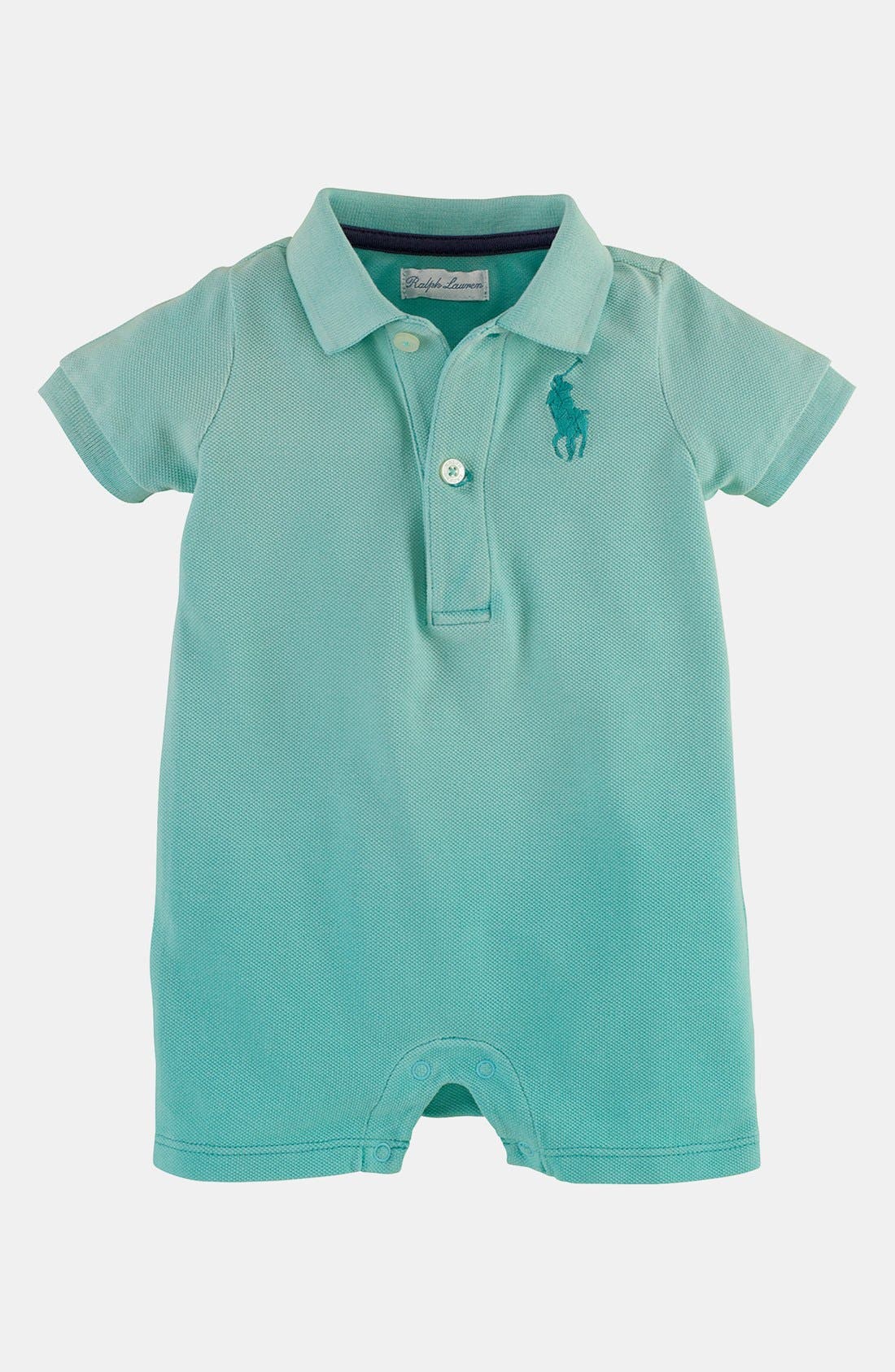 Ralph Lauren Polo Romper (Baby Boys) Nordstrom