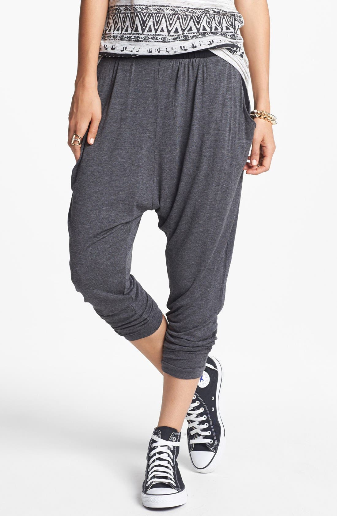 h.i.p. Knit Harem Pants (Juniors) Only) Nordstrom