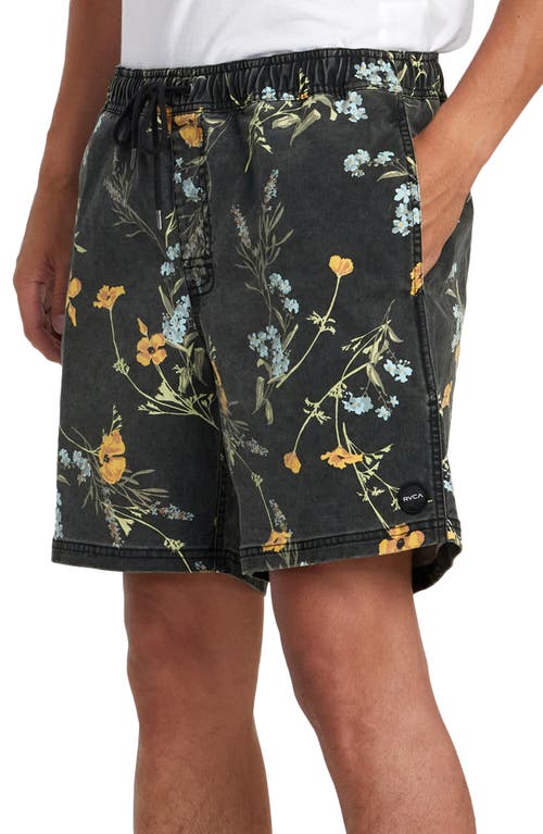 RVCA Escape Cotton Shorts in Midnight