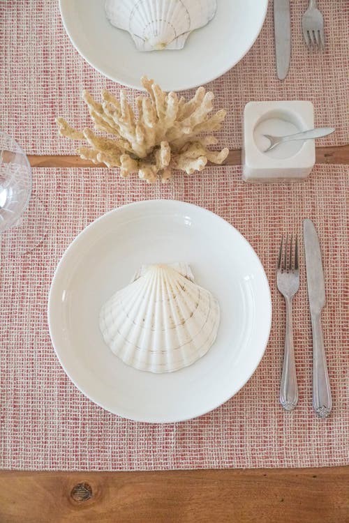 Anaya Seaside Smooth Indoor Outdoor Placemat In Red