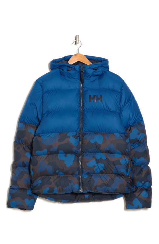 Helly Hansen Active Puffy Jacket In Deep Fjord Aop