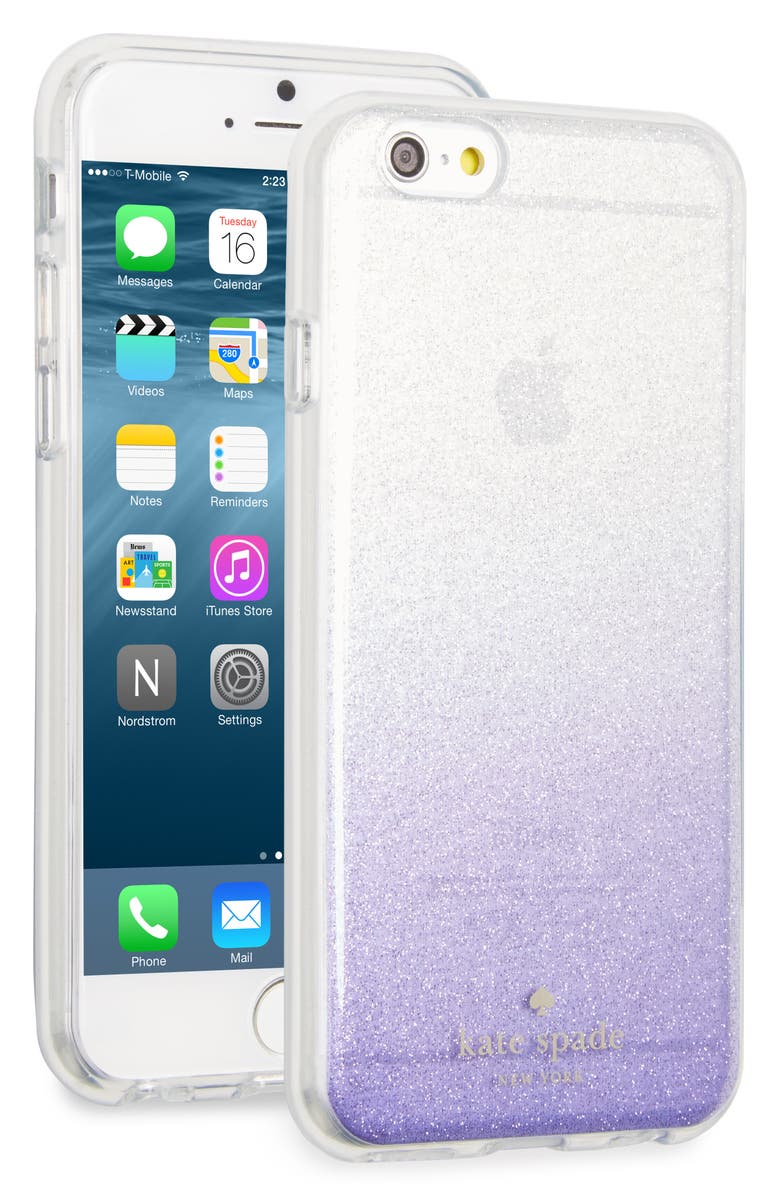 kate spade new york glitter ombré iPhone case (6/6s/6 Plus & 6s Plus