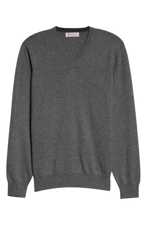 Brunello Cucinelli Men's V-Neck Cashmere Sweater at Nordstrom, Us