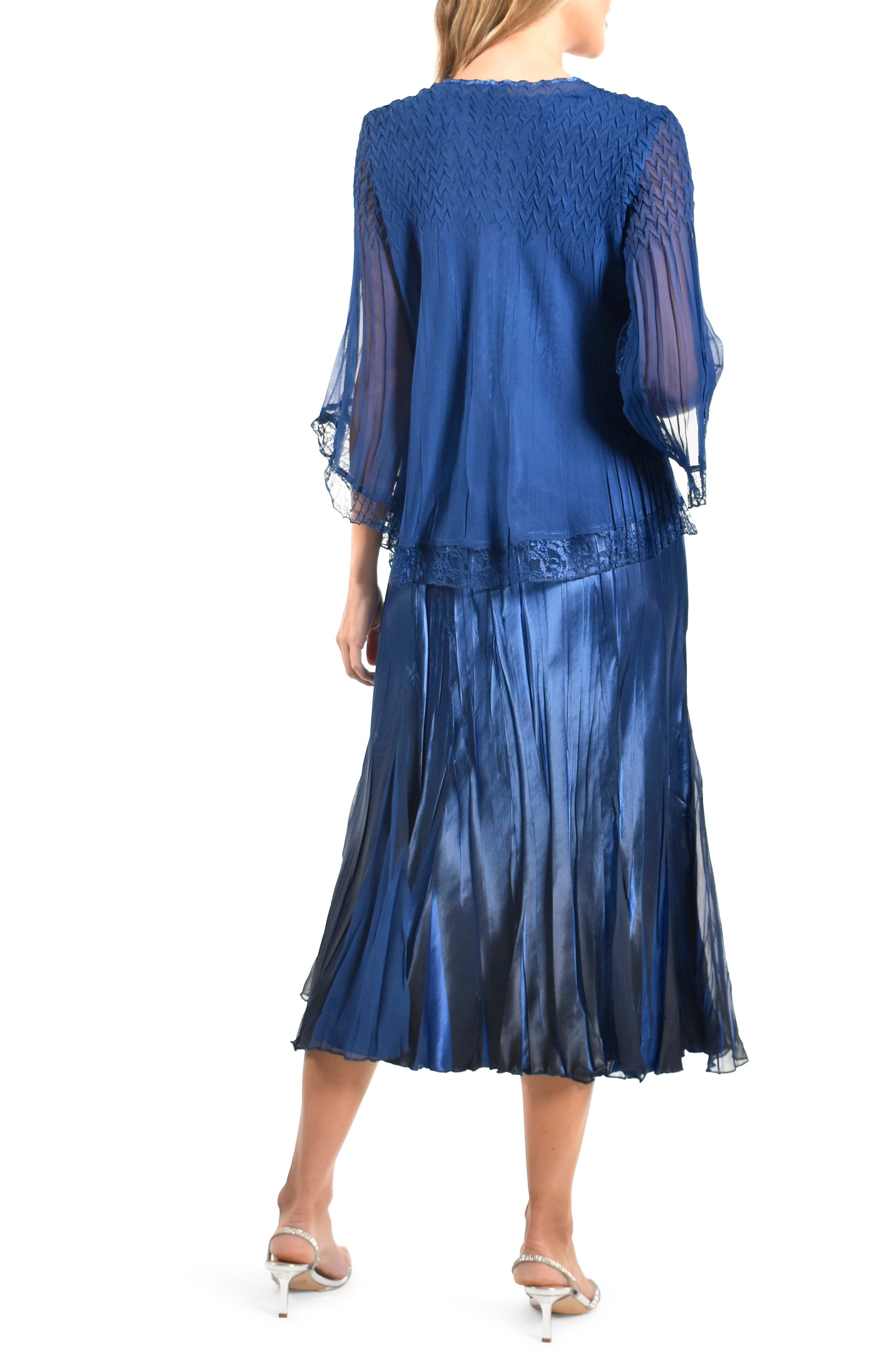 Komarov Two-Piece Charmeuse \u0026 Chiffon 
