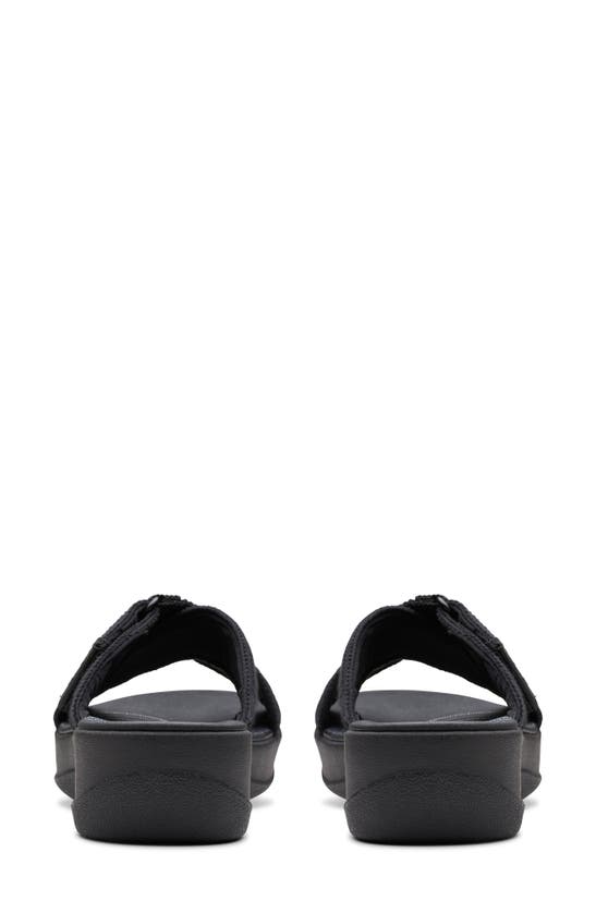 Shop Clarks Arla Wave Sandal In Black