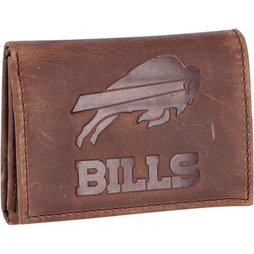 Evergreen Enterprises Buffalo Bills Leather Team Tri-Fold Wallet in Brown