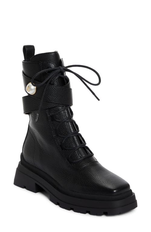 Shop Jimmy Choo Noemi Combat Boot In Black