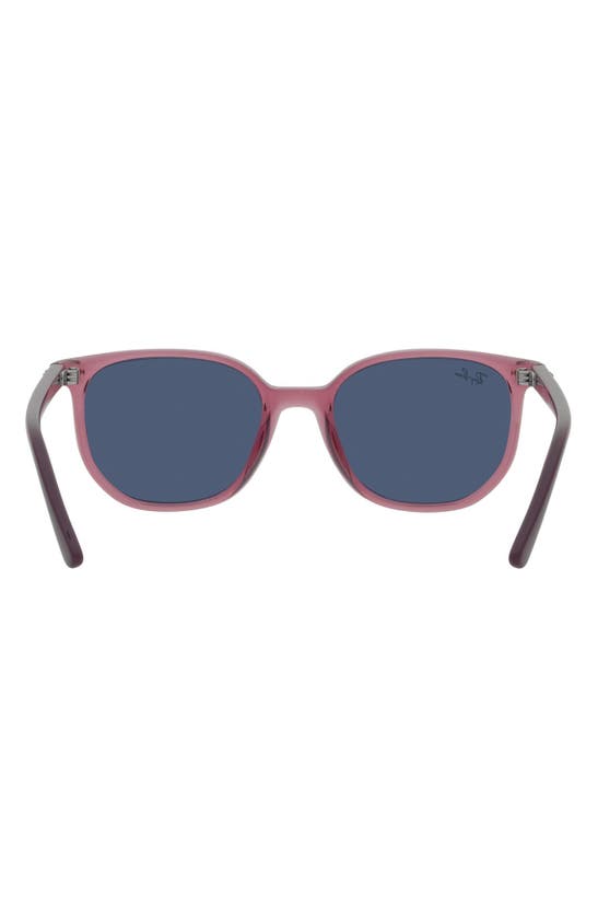 Ray Ban Ray-ban Kids' Elliot Junior 46mm Square Sunglasses In Trans Pink