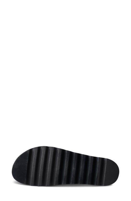 Shop Reef Cushion Sage Platform Clog In Black/ Black