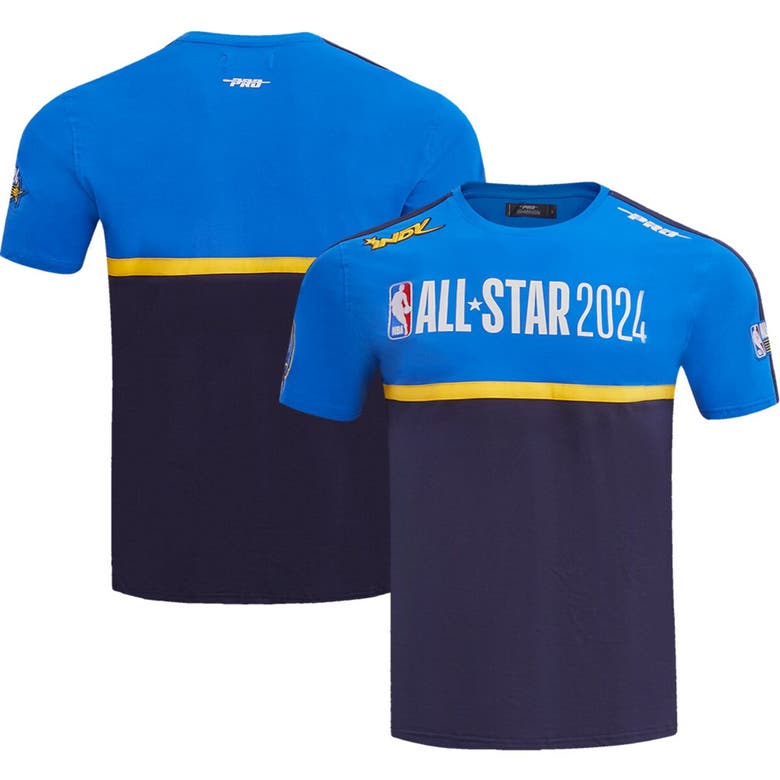 Shop Pro Standard Unisex   Navy 2024 Nba All-star Game Chenille T-shirt