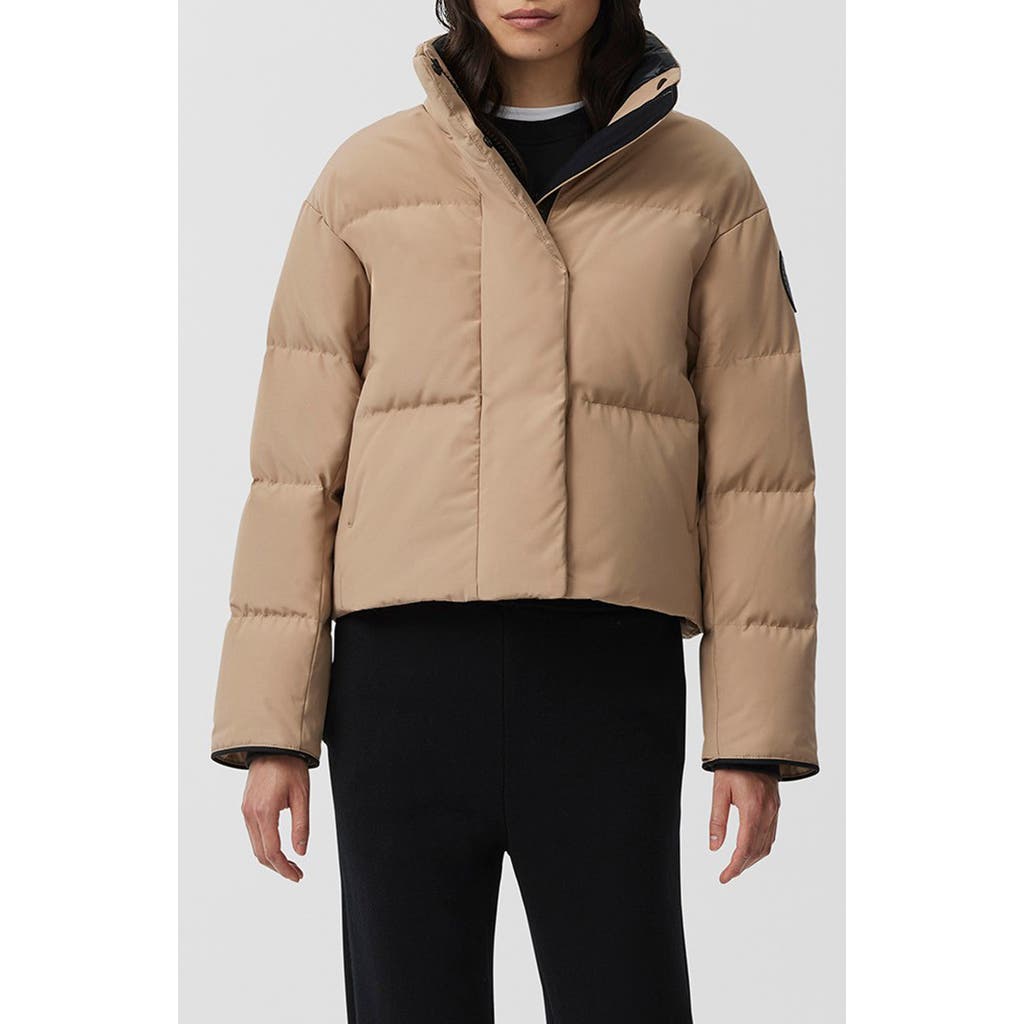 CANADA GOOSE CANADA GOOSE GRANDVIEW BLACK LABEL CROP 625 FILL POWER DOWN PUFFER JACKET
