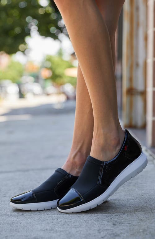 Shop Marc Joseph New York Jay Street Slip-on Sneaker In Black Svelte Patent