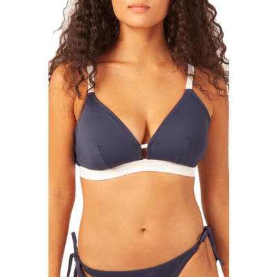 Plus Size Lively The Busty Swim Bralette, Blue