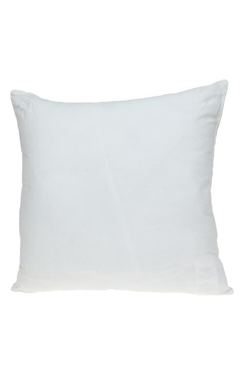Parkland Collection Cassidy Embroidered Throw Pillow In White