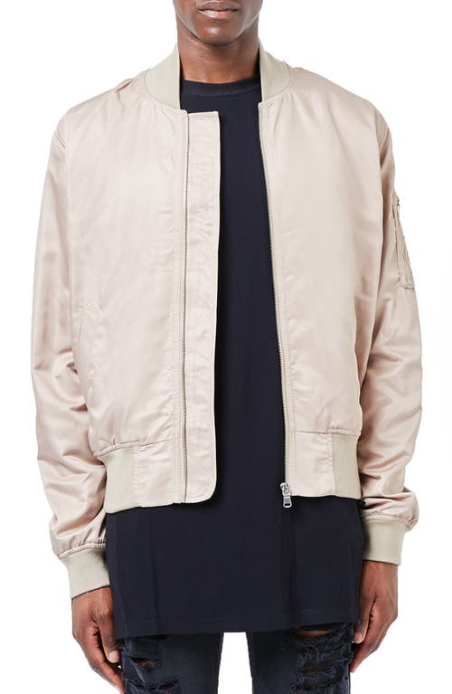 TOPMAN TOPMAN AAA COLLECTION RUCHED BACK BOMBER JACKET 