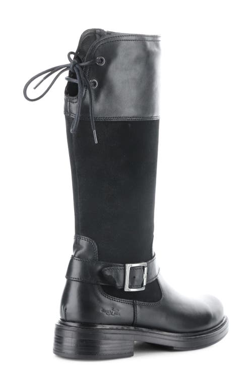 Bos. & Co. Mateo Waterproof Knee High Boot In Black