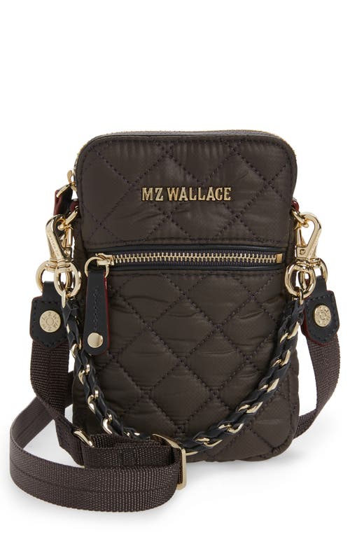 MZ Wallace Micro Crosby Crossbody Bag in Magnet 2 at Nordstrom
