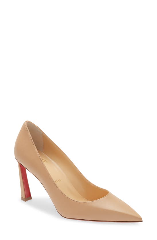 Christian Louboutin Condora Pointed Toe Pump In Brown