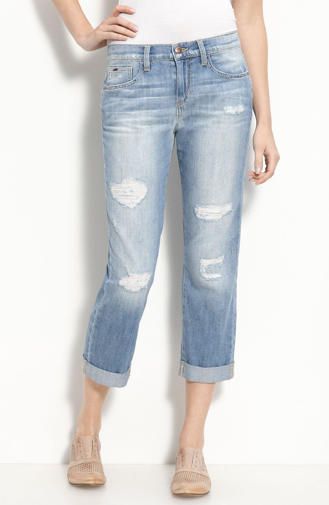 Joe's 'Boyfriend Kicker' Crop Jeans (Patricia Wash) Nordstrom