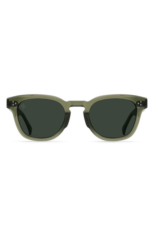 Raen Squire Polarized Round Sunglasses In Green