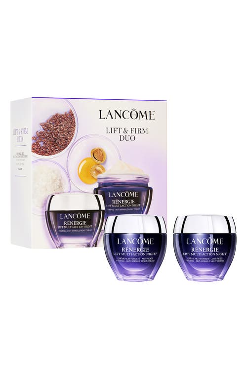 Lancôme Rénergie Lift Multi-action Night Cream Duo Set (limited Edition) $340 Value In No Color