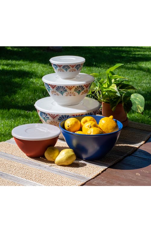 TARHONG TARHONG RIO MEDALLION SET OF 5 NESTING MIXING BOWLS