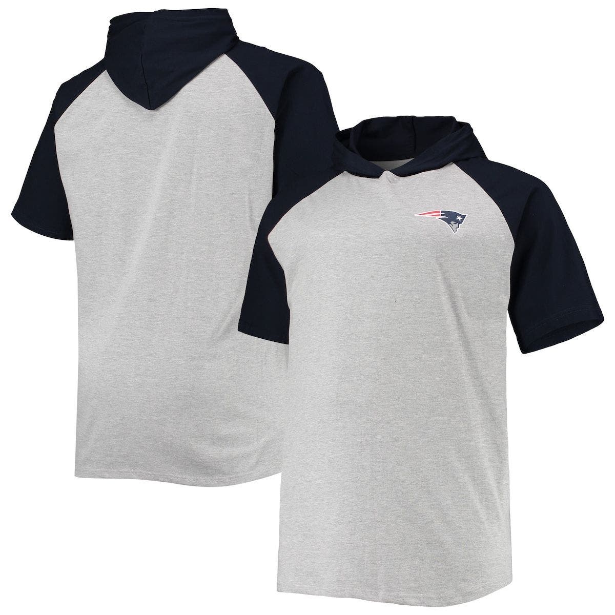 patriots short sleeve windbreaker