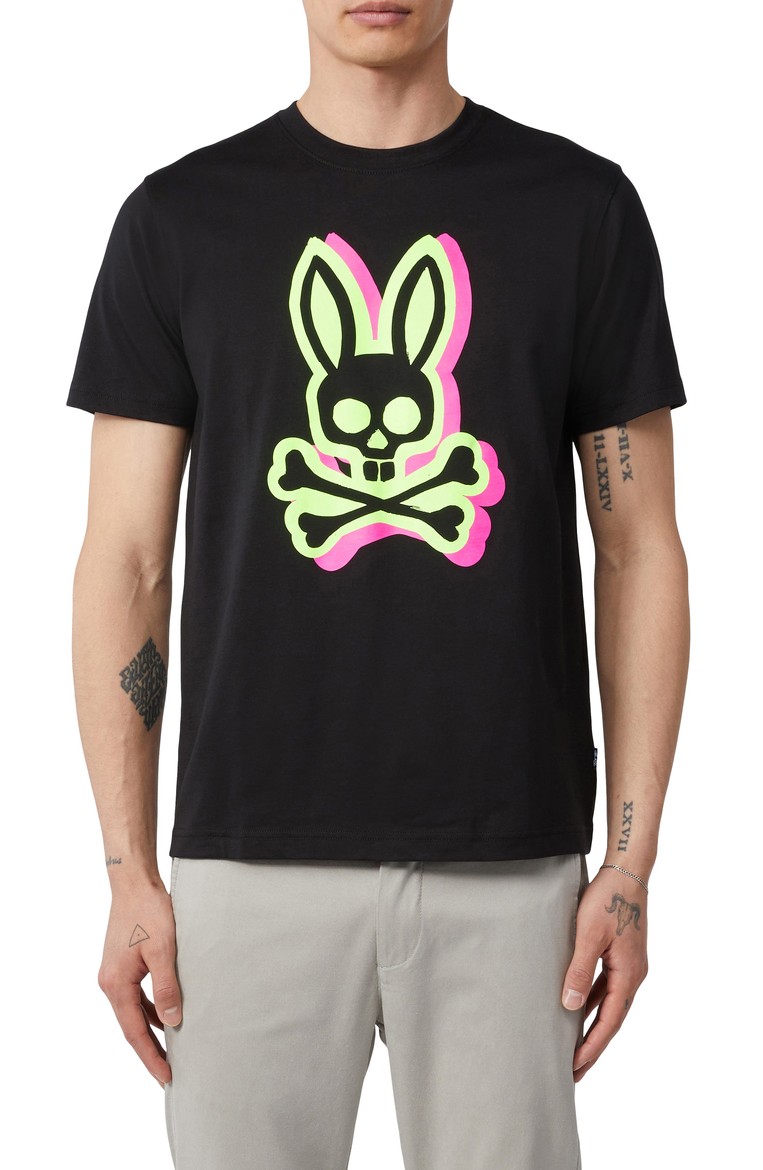 men's shirt with rabbit logo
