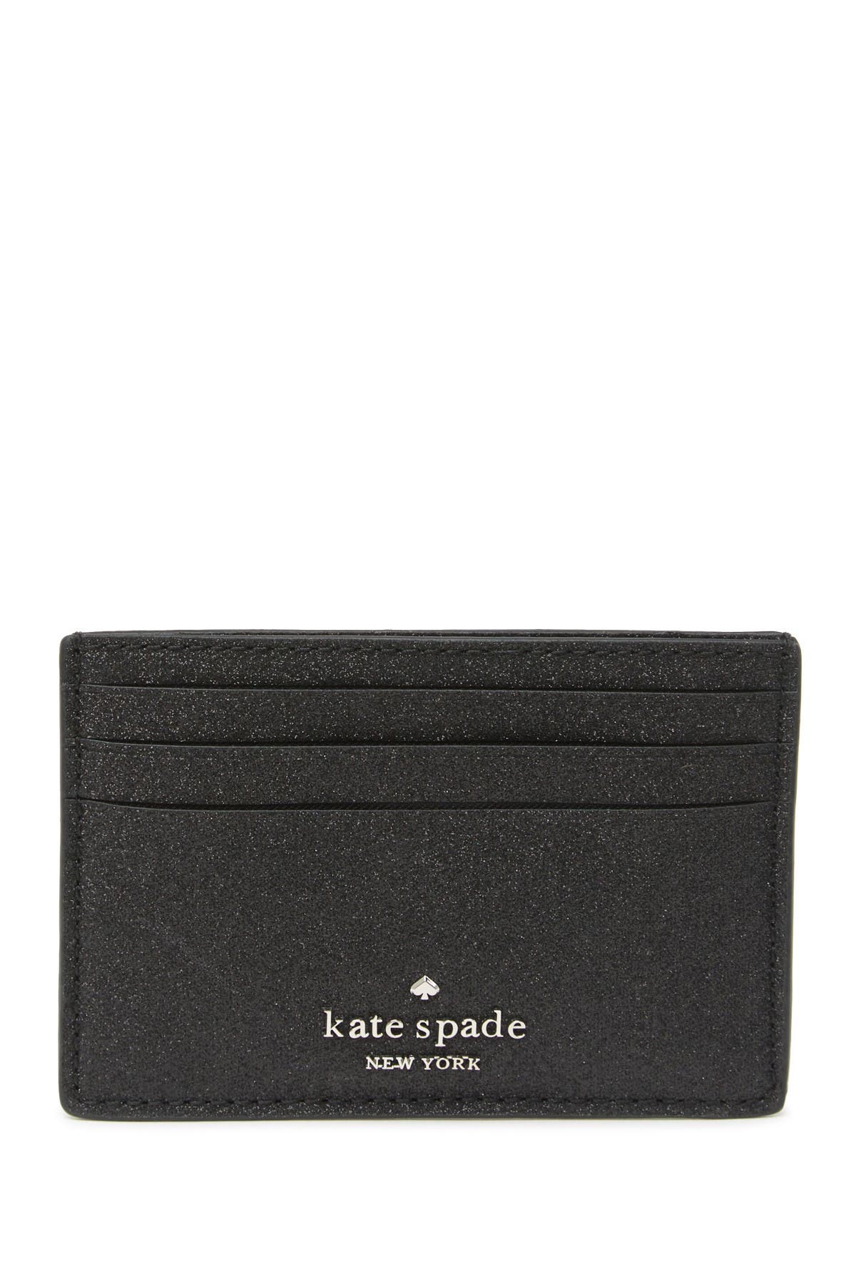 Kate Spade Slim Card Case In Black