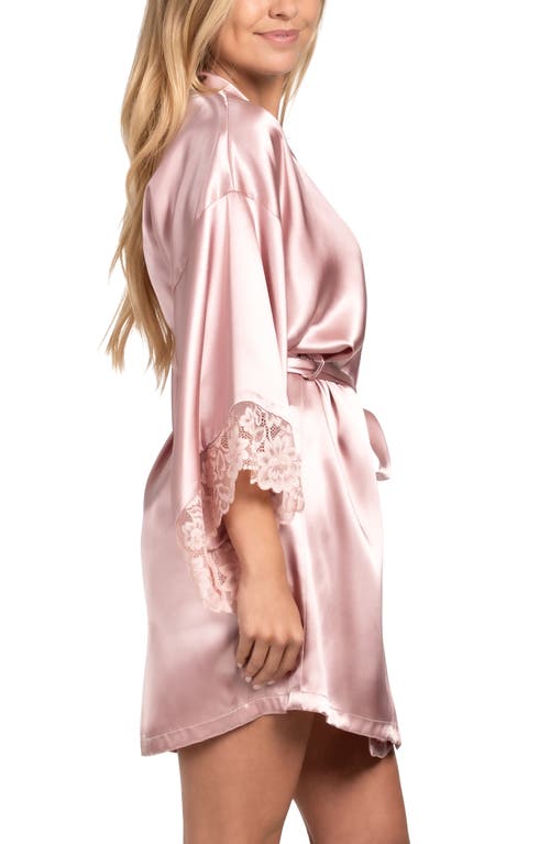 In Bloom By Jonquil La Belle Short Robe In Rose Gold
