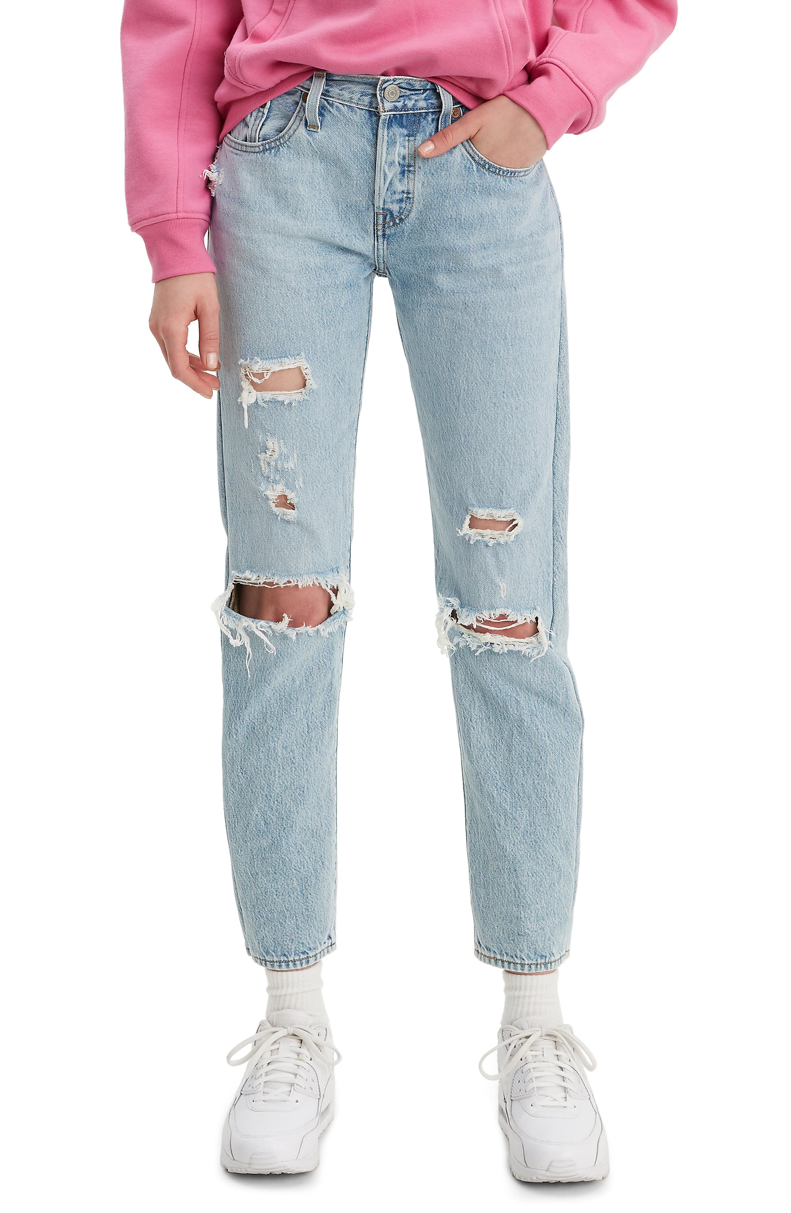 levi's women's 501 tapered jeans