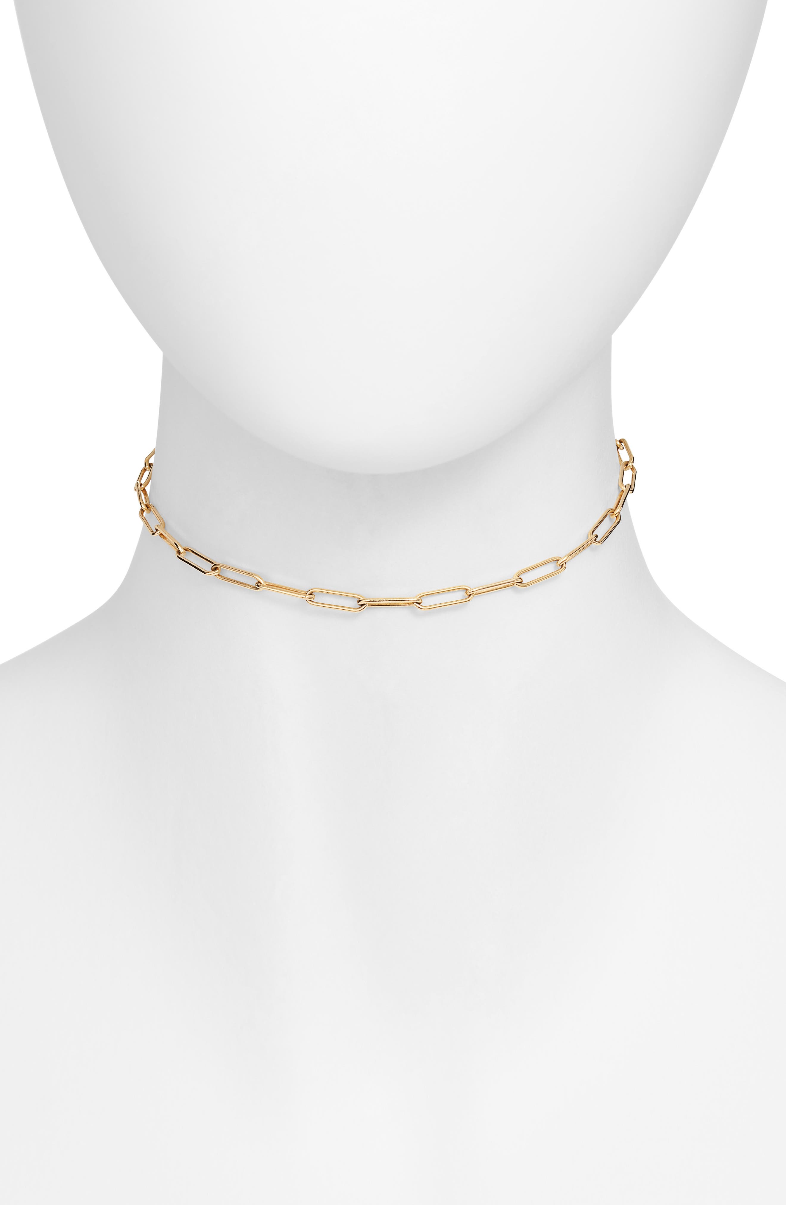 Women's Gold Plated Choker Necklaces 