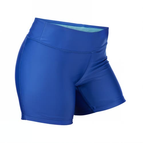 Shop Uv Skinz Active Swim Shorts In Navy Blue