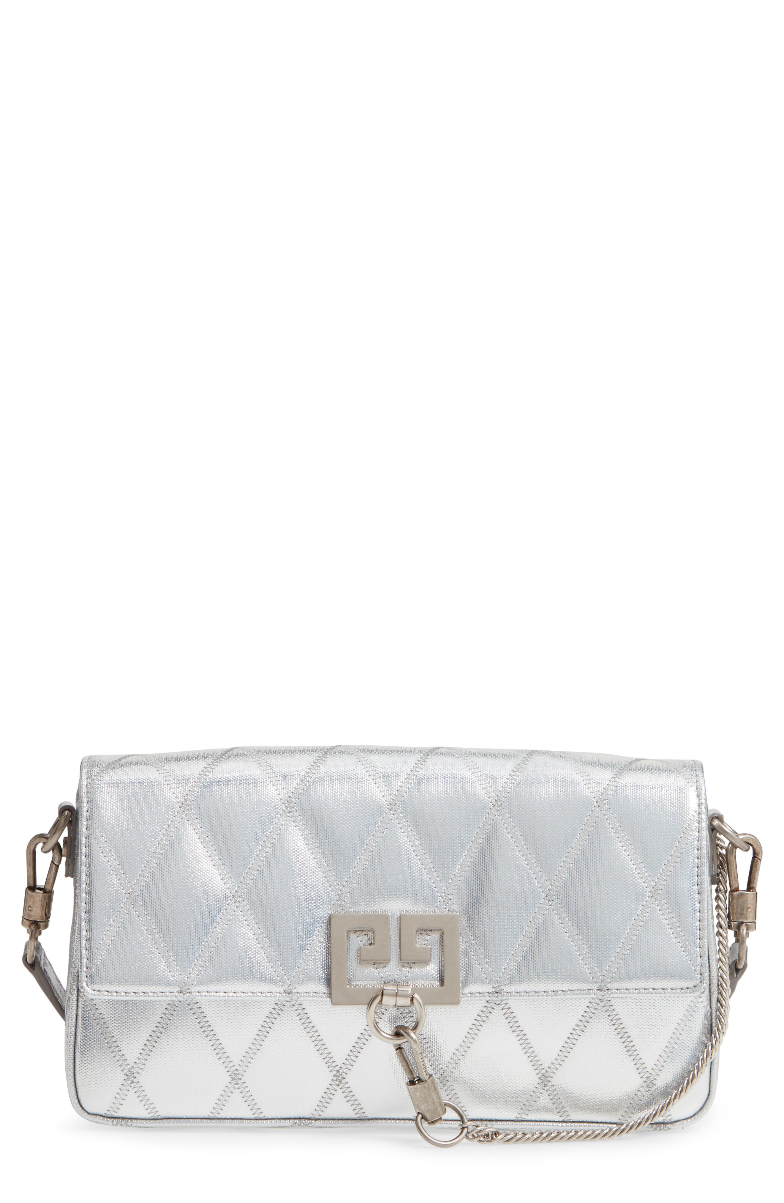 Givenchy Small Charm Metallic Quilted 