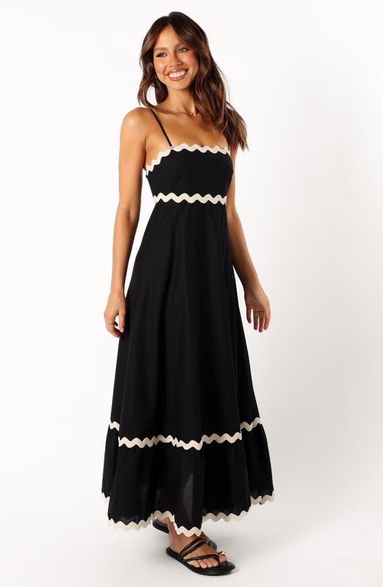 Petal And Pup Petal & Pup Yana Sleeveless Maxi Dress In Black