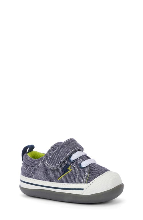 Shop See Kai Run Stevie Ii Sneaker In Gray/lightning