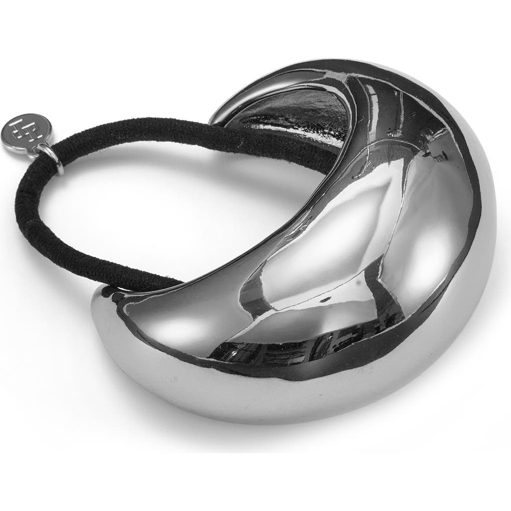 Lelet Ny Dome Pony Cuff In Rhodium