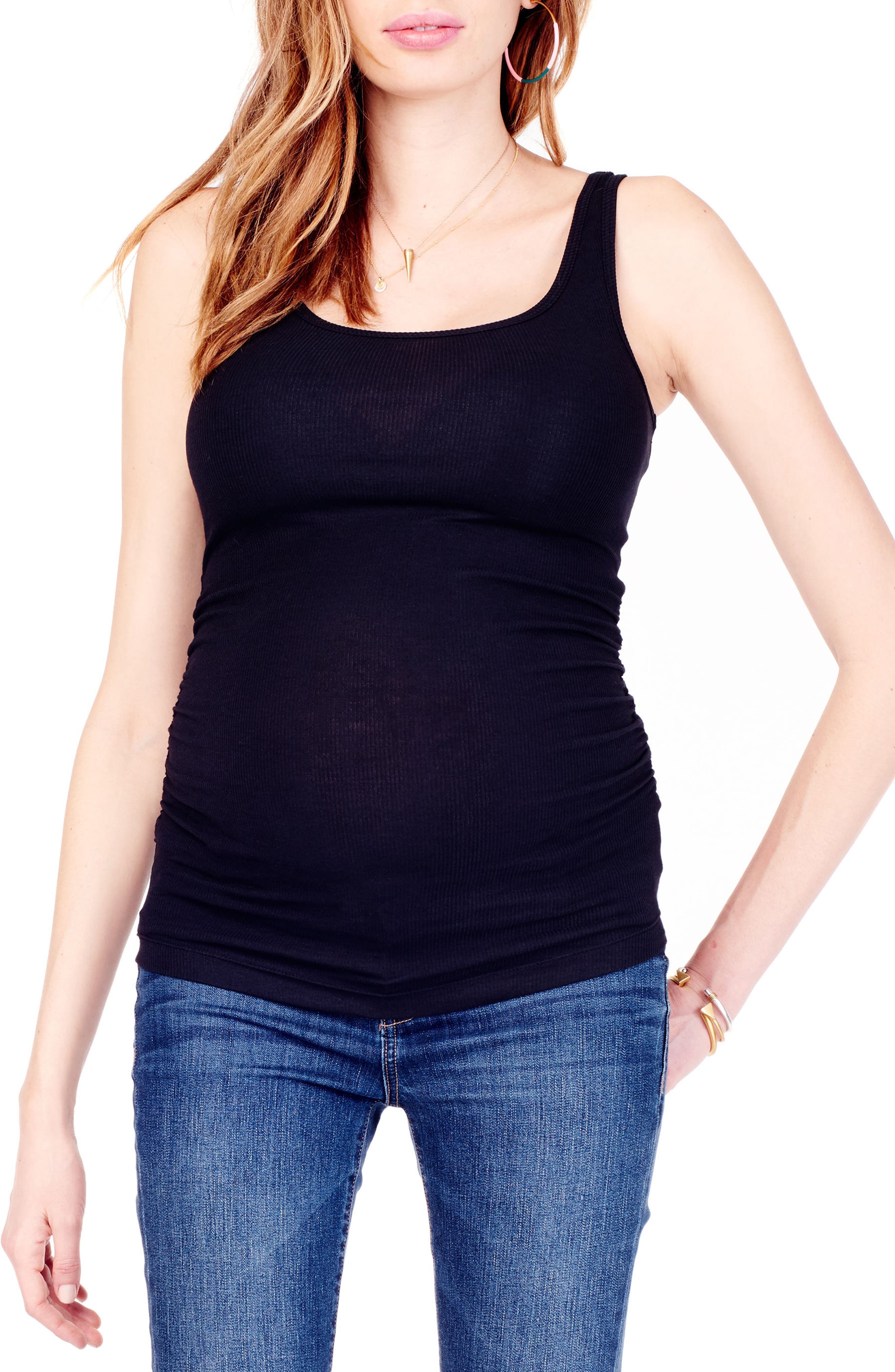 Ingrid & Isabel® Rib Knit Maternity Tank Nordstrom